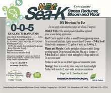 Load image into Gallery viewer, N-Ext Sea-K™ 0-0-5 Stress Reducer, Bloom and Root