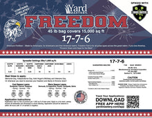 Load image into Gallery viewer, FREEDOM 17-7-6 Lawn Fertilizer with Magnesium | Chelated Iron | BioNite