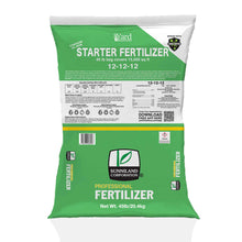Load image into Gallery viewer, 12-12-12 Starter Fertilizer (with 3% Iron) and Bio-Nite™ - Granular Lawn Fertilizer
